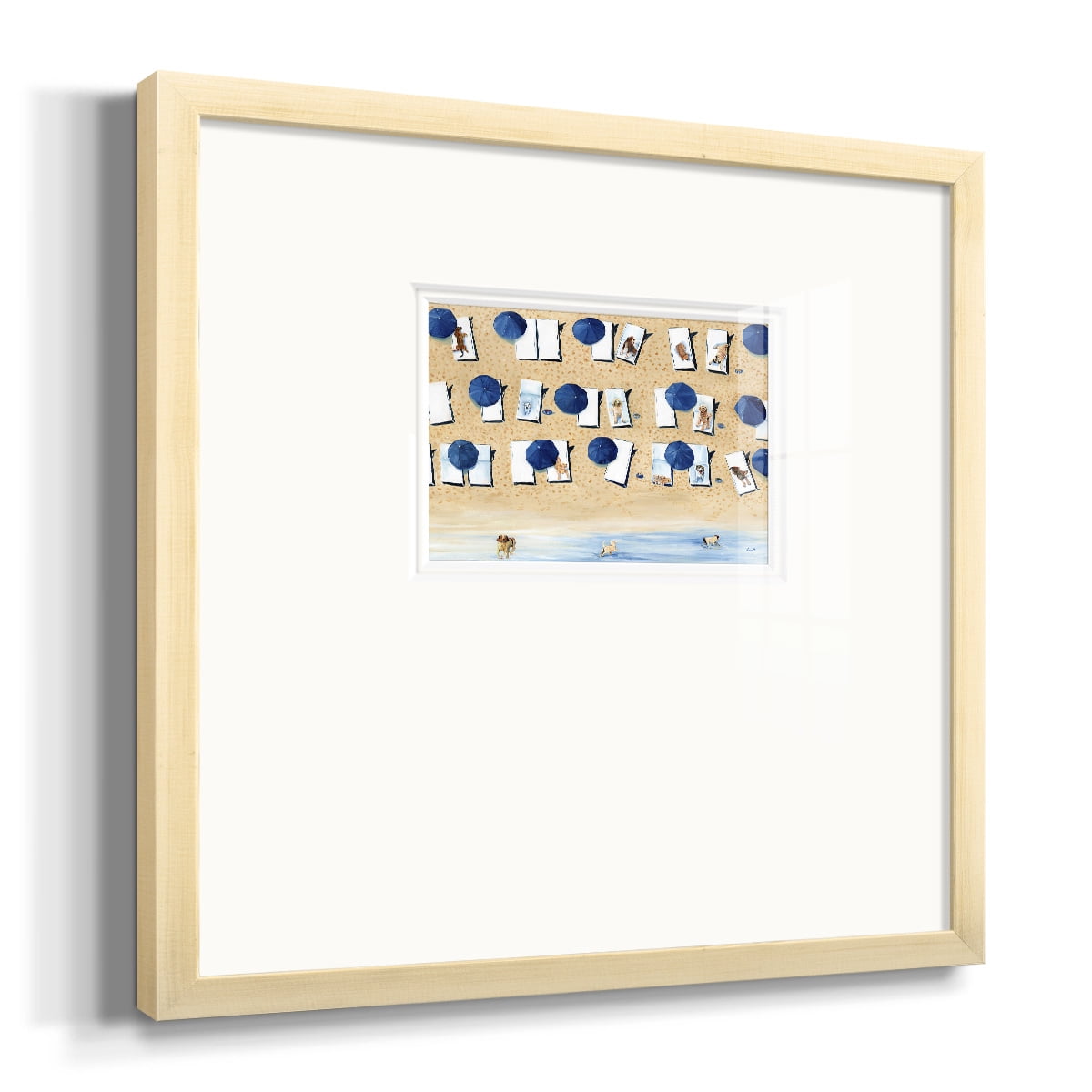 Dogs Allowed-Premium Framed Print