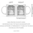 thumbnail image 5 of CTDream Funny 11oz. Ceramic Coffee Tea Mug Thank You Gift, Dental Assistant Nutritional Facts, 1-Pack, Novelty Gag Birthday Christmas Gift Ideas Coworker, 5 of 7