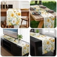 thumbnail image 6 of Yellow Spring Floral Table Runner 72 Inches Long, Pastoral Summer Botanical Daisy Kitchen Coffee Dining Table Decoration for Home Party Birthday Wedding Home Decor 13x72 Inches, 6 of 8