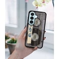 thumbnail image 5 of WIRESTER Shockproof Soft Rubber Cover Case for Samsung Galaxy S26+ / S26 Plus 6.7" 2026, Retro Clear Cassette Tape Hip Hop, 5 of 5
