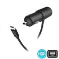 thumbnail image 4 of Motorola TurboPower 36 Duo USB-C Car Charger- 18W USB-PD Fixed Type C Cable + 18W QC3.0 USB-A Port Simultaneous Turbo Charging for Motorola One, Moto Z, Z2, Z3, Z4, X4, G8, G7, G6 (Not G6 Play), 4 of 5