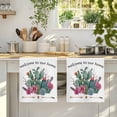 thumbnail image 4 of Tropical Plants Kitchen Towels Set of 3, Country Summer Botanical Cactus Plants Absorbent Dish Towels for Kitchen, Microfiber Hand Towel, Quick Drying Tea Towel for Cleaning Decorative Dishcloths, 4 of 7