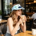 thumbnail image 2 of WKSCLPAI Summer Sun Hat with Built in Rechargeable USB Fan, Portable Outdoor Cooling Hat for Travel and Daily Use, Practical Hands Free Design, 2 of 7