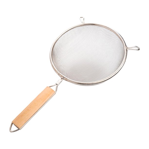 Kripyery 8Inch Stainless Steel Mesh Handheld Strainer, for Home