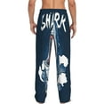 thumbnail image 3 of Disketp Shark Men'S Pajama Pants - Ultra Soft Fleece Sleep And Lounge Pants (Size: S-Xxl), 3 of 9