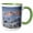 Green/White, variant on 3drose, Usa, California, Sierra Nevada Mountains. Alpenglow on Mt. Humphreys., 11oz Mug
