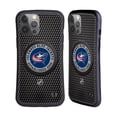 thumbnail image 1 of Head Case Designs Officially Licensed NHL Columbus Blue Jackets Puck Texture Hybrid Case Compatible with Apple iPhone 14 Pro Max, 1 of 7