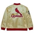 thumbnail image 3 of Men's Mitchell & Ness Gold St. Louis Cardinals OG 2.0 Lightweight Satin Full-Zip Jacket, 3 of 7