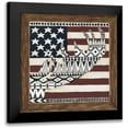thumbnail image 1 of Shamp, Cindy 15x15 Black Modern Framed Museum Art Print Titled - Moose, 1 of 5