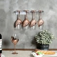 thumbnail image 3 of BAETEUY Wall Mounted Wine Glass Holder Acrylic L-Shaped Stemware Rack, 3 of 8