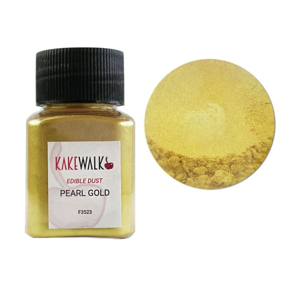 Pearl Gold -Kakewalk Edible Luster Dust 10 grams