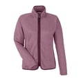 thumbnail image 4 of CORE365 CE72W Women's Venture Heathered Stripe Full-Zip-BURGUNDY/ WHITE-XS, 4 of 6