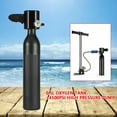 thumbnail image 6 of FETCOI Mini Scuba Tank Diving Equipment Kit with 0.5L Oxygen Tank High-pressure Pump, 6 of 10