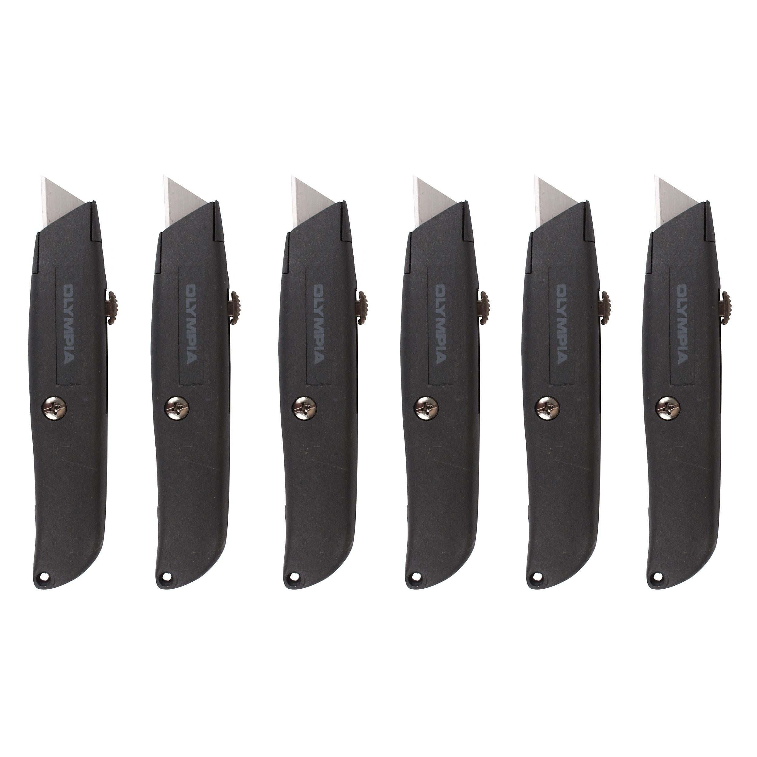Olympia Tools Retractable Utility Knife Set 6/Pack 88628220