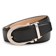 thumbnail image 1 of Cinturón American Duck Para Caballero, Ajustable Negro, Hebilla en U, Talla 42 44, 1 of 5