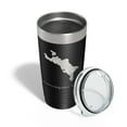 thumbnail image 4 of Caucomgomoc Lake Map Tumbler Travel Mug Insulated Laser Engraved Coffee Cup Maine 20 oz Black, 4 of 5