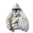 thumbnail image 4 of Hot Recommendations For 2024 Men Women Bomber Jacket Fashion Spring Autumn Letter Embroidery Stree, 4 of 5