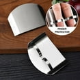 thumbnail image 2 of 3PCS Finger Guard for Cutting Stainless Steel Slicing Protector Adjustable Finger Guards Hand Protectors, 2 of 8
