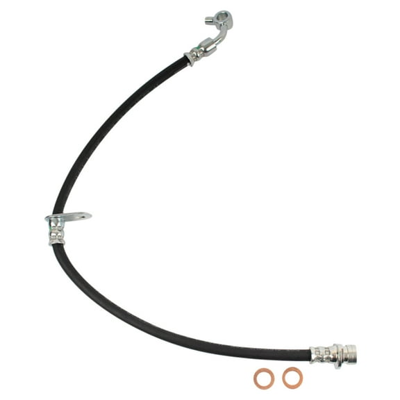 TRQ Rear Left , Rear Right Brake Hose BLA62268 Fits Select 2005-2006 Honda CR-V