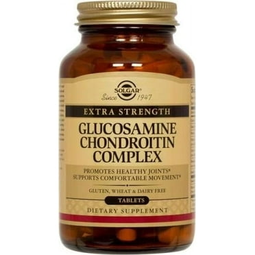 Solgar Extra Strength Glucosamine Chondroitin Msm with Ester-C 180 Tabs ...