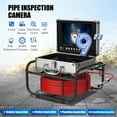 thumbnail image 3 of Pipe Inspection Camera, 9inch AHD Screen Plumbing Snake Drain Sewer Cam Drain Duct Pipe Camera With 12 Adjustable LEDs,Sewer Camera For Drain Pipe Plumbing Plumbers Inspection, 3 of 8