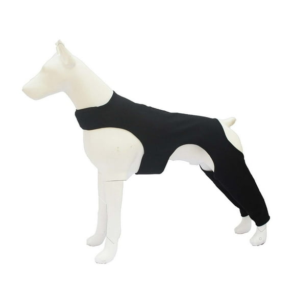 Adjustable Dog Legs Sleeve Prevents Wounds and Provide Warmth for Recovery Against Licking Assists in Healing Brace