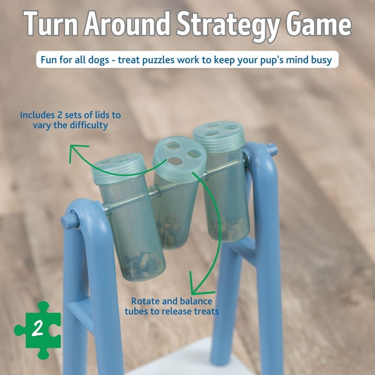 TRIXIE Mad Scientist Turn Around Strategy Game, Level 2 Dog Puzzle