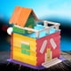 thumbnail image 5 of Advancent Palos de madera coloridos, modelo de construcción artesanal, palos de madera multicolores Artesanía 114x10x2mm, 5 of 6