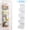 White, variant on Over-The-Door 6-Tier Hanging Pantry Organizer with Clear Plastic Pockets, Large Capacity Space-Saving Storage for Kitchen, Bathroom, Closet, Bedroom,2PCS-White