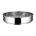 thumbnail image 1 of de harina de acero inoxidable, colador de malla fina para hornear pasteles, pan, herramienta de cocina, de harina redondo multifuncional 40 centímetros, 1 of 8