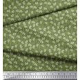 thumbnail image 3 of Soimoi Poly Georgette Fabric Floral Block Fabric Prints by Yard 42 Inch Wide, 3 of 3
