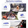 thumbnail image 4 of Matrix Cell Colchón de espuma viscoelástica para camping – Colchón enrollable CertiPUR-US – Alfombrilla plegable para el suelo del coche para adultos – Colchoneta para dormir para cama de invitados –, 4 of 5