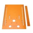 thumbnail image 1 of Cutting Machine Guide Plate, 28 X 38cm Handheld High Accuracy Cutting Machine Base  for Woodworking, 1 of 7