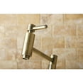 thumbnail image 4 of Kingston Brass KS8103DL Concord Wall Mount Pot Filler Kitchen Faucet, Antique Brass, 4 of 5
