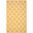 thumbnail image 2 of SAFAVIEH Cambridge Joyce Geometric Shapes Wool Area Rug, Gold/Ivory, 5' x 8', 2 of 5
