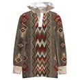 thumbnail image 4 of Spring Fashion Women's Ruffled Stand-up Collar Shirt Loose Temperament Commuter Long Sleeve Top, 4 of 6