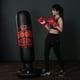 thumbnail image 1 of Saco de arena para boxeo y fitness, para aliviar el estrés, 1,6 m, para karate, kickboxing (corona), 1 of 5