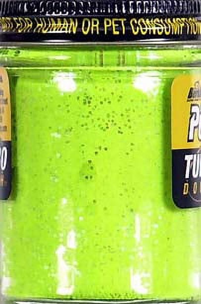 Berkley PowerBait Turbo Dough 1.75 Oz. Glitter Trout Floating Bait, Chartreuse