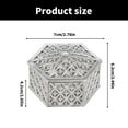 thumbnail image 3 of ZPAQI 12Pcs Plastic Favors Boxes with Lid Wedding Candy Storage Container for Party, 3 of 15