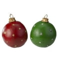 thumbnail image 3 of Set of 2 LED Lighted Winter Scene Christmas Ornament Decorations 5.75", 3 of 4
