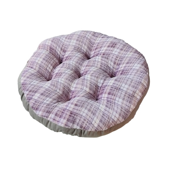 Kyusrd Round Seat Cushions for Kitchen Dining Chairs,Indoor Outdoor Chair Cushion,Soft Comfort Pillows Cushions for Home Office Desk Living Room(16In)