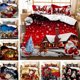 thumbnail image 2 of Juego de Cama 3D Navidad Rojo, 2 of 3