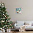 thumbnail image 2 of Stupell Industries Squirrel Watching Santa Claus Holiday Painting Gray Framed Art Print Wall Art, 2 of 7