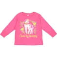 thumbnail image 3 of Inktastic I Love My Mommy Unicorn with Pink and Yellow Flowers Boys or Girls Long Sleeve Toddler T-Shirt, 3 of 5