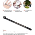 thumbnail image 3 of Upgraded Ring Sizer Measuring Set Reusable Finger Size Gauge Measure Tool Jewelry Sizing Tools 1-17 USA Rings Size（black）, 3 of 5