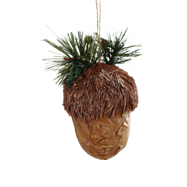 Piñas decorativas de madera y espuma para rellenar jarrones y centros de mesa DIY.