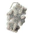 thumbnail image 2 of Northlight Snowy Woodland Snowflake Christmas Ornament - 8" - White and Brown, 2 of 3