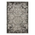 thumbnail image 3 of Unique Loom Outdoor Botanical Collection Area Rug - Manchester (4' 1" x 6' 1" Rectangle Light Gray/Black), 3 of 7