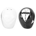 thumbnail image 2 of deevoka Bride and Groom Ceramic Seasoning Jars Wedding Couples for Baking Home Cafes, 2 of 9