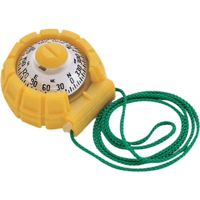 Marine Sportabout Yellow Handheld Bearing Compass for Boat & Rv - Ritchie X-11y